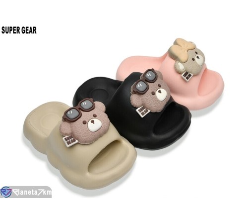 Шлепки дитячі на літо (12 пар р.26-30) мікс  "Super Gear"