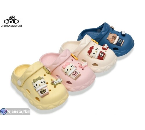 Кроки дитячі на літо (12 пар р.23-28) мікс  "Jibukang"