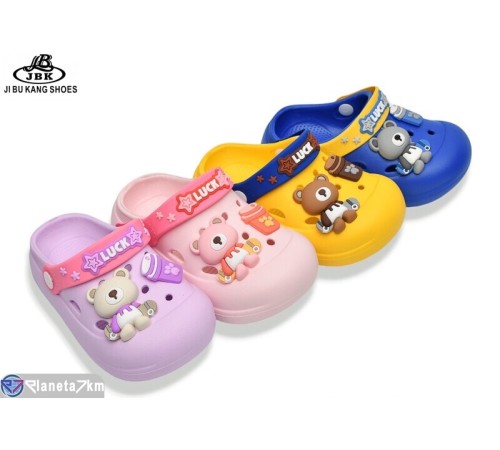 Кроки дитячі на літо (12 пар р.24-29) мікс  "Jibukang"