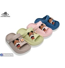 Шлепки дитячі на літо (12 пар р.24-29) мікс  "Jibukang"