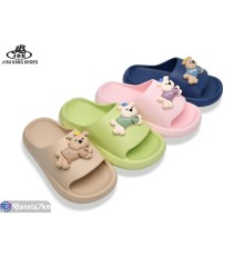 Шлепки дитячі на літо (12 пар р.30-35) мікс  "Jibukang"