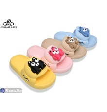 Шлепки дитячі на літо (12 пар р.30-35) мікс  "Jibukang"