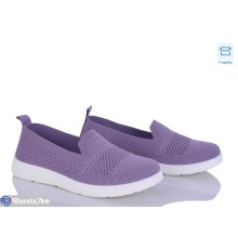 Сліпони жіночі на літо (8 пар р.37-42) фіолетовий  "KULIBABA"