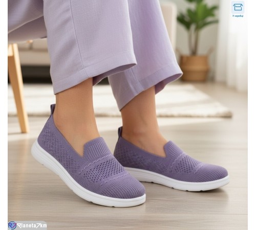 Сліпони жіночі на літо (8 пар р.37-42) фіолетовий  "KULIBABA"