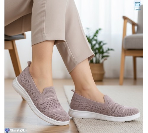 Сліпони жіночі на літо (8 пар р.37-42) рожевий  "KULIBABA"