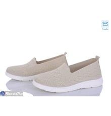 Сліпони жіночі на літо (8 пар р.37-42) бежевий  "KULIBABA"