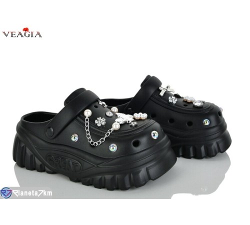 Кроки жіночі на літо (10 пар р.36-41) чорний  "Veagia-ADA"