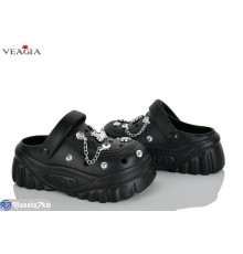 Кроки жіночі на літо (10 пар р.36-41) чорний  "Veagia-ADA"