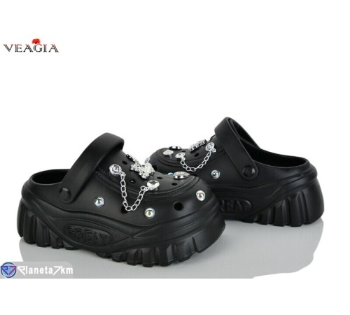 Кроки жіночі на літо (10 пар р.36-41) чорний  "Veagia-ADA"