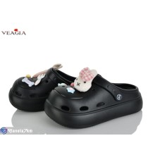 Кроки жіночі на літо (10 пар р.36-41) чорний  "Veagia-ADA"