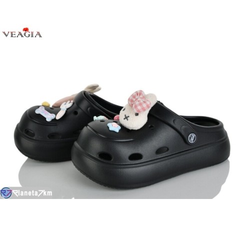 Кроки жіночі на літо (10 пар р.36-41) чорний  "Veagia-ADA"