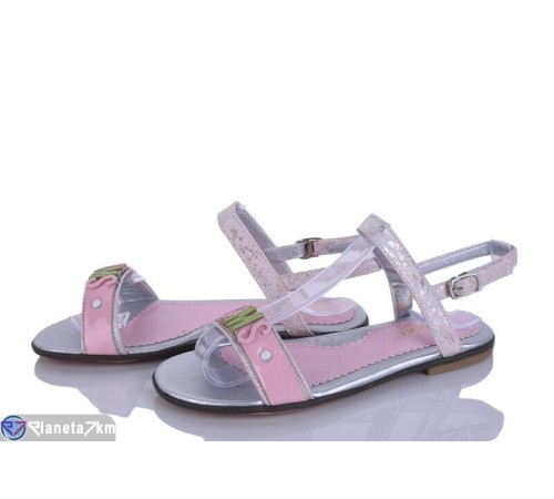 Дитячі босоніжки на літо (8 пар р.32-37) рожевий  "Laifakids"