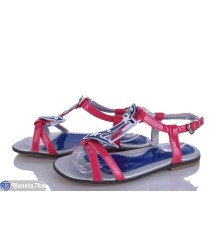 Дитячі босоніжки на літо (8 пар р.32-37) рожевий  "Laifakids"