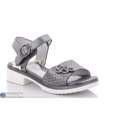 Дитячі босоніжки на літо (8 пар р.26-31) графіт  "Laifakids"