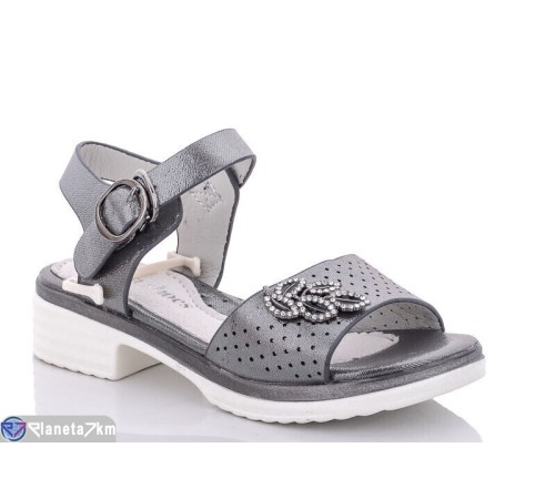 Дитячі босоніжки на літо (8 пар р.26-31) графіт  "Laifakids"