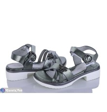 Дитячі босоніжки на літо (8 пар р.26-31) графіт  "Laifakids"