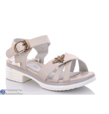 Дитячі босоніжки на літо (8 пар р.26-31) бежевий  "Laifakids"