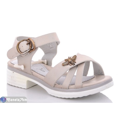 Дитячі босоніжки на літо (8 пар р.26-31) бежевий  "Laifakids"