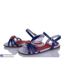 Дитячі босоніжки на літо (8 пар р.32-37) синій  "Laifakids"