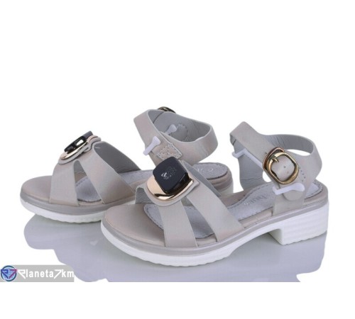 Дитячі босоніжки на літо (8 пар р.26-31) бежевий  "Laifakids"