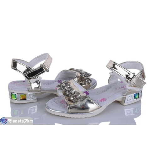 Дитячі босоніжки на літо (8 пар р.26-31) золотий  "Laifakids"