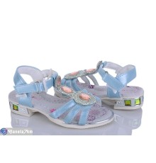 Дитячі босоніжки на літо (8 пар р.26-31) блакитний  "Laifakids"