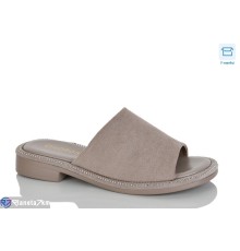 Шлепки жіночі на літо (8 пар р.36-41) бежевий  "Belossa"