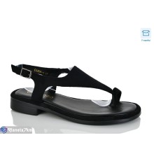 Босоніжки жіночі на літо (8 пар р.36-41) чорний  "Belossa"