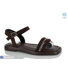 Босоніжки жіночі на літо (8 пар р.36-41) коричневий  "Belossa"