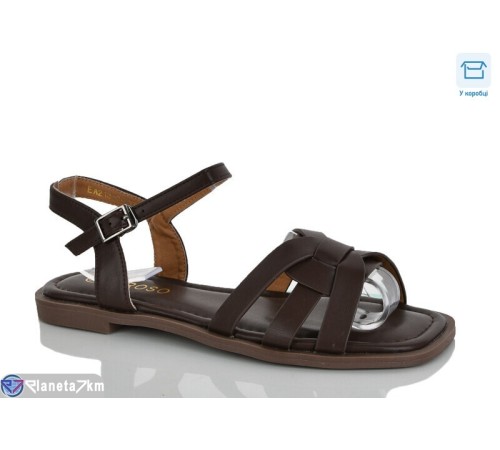 Босоніжки жіночі на літо (8 пар р.36-41) коричневий  "Belossa"