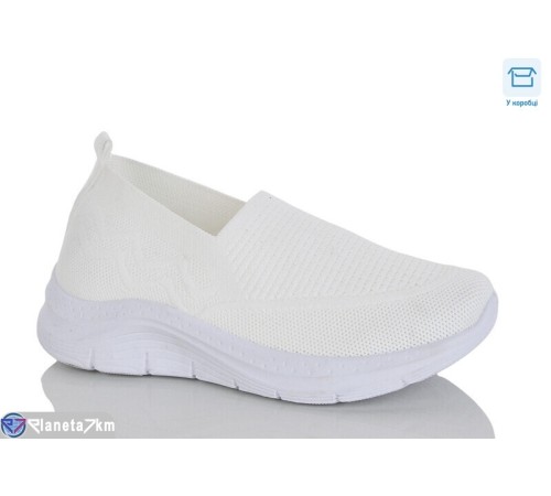 Кросівки жіночі на літо (8 пар р.36-41) білий  "Belossa"