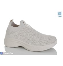 Кросівки жіночі на літо (8 пар р.36-41) бежевий  "Belossa"