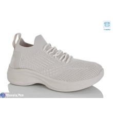 Кросівки жіночі на літо (8 пар р.36-41) бежевий  "Belossa"