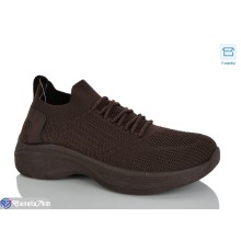 Кросівки жіночі на літо (8 пар р.36-41) коричневий  "Belossa"