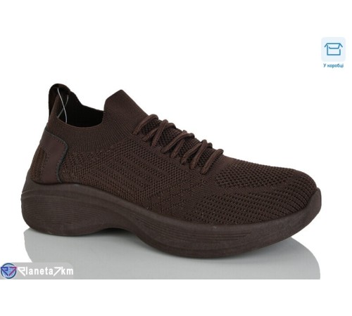 Кросівки жіночі на літо (8 пар р.36-41) коричневий  "Belossa"