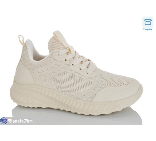 Кросівки жіночі на літо (8 пар р.36-41) бежевий  "Belossa"