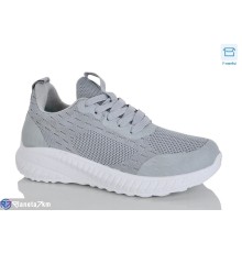 Кросівки жіночі на літо (8 пар р.36-41) сірий  "Belossa"