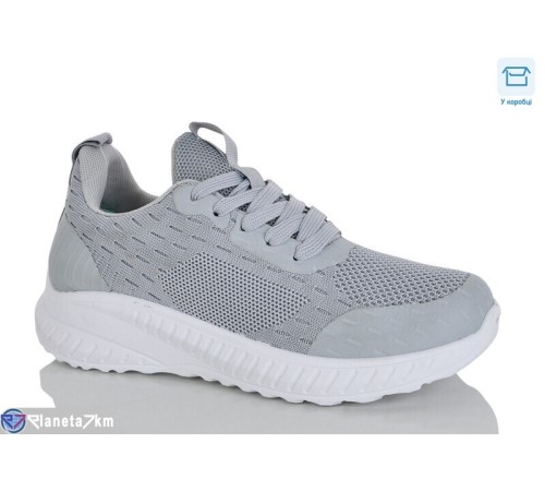 Кросівки жіночі на літо (8 пар р.36-41) сірий  "Belossa"