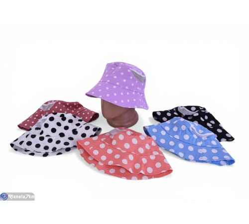 Панама жіноча на літо (5 шт. р.сетка One size) мікс  "CAROLLA"