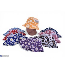 Панама жіноча на літо (5 шт. р.сетка One size) мікс  "CAROLLA"