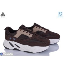 Кросівки жіночі на весну/осінь (8 пар р.36-41) коричневий  "STILLI Group"