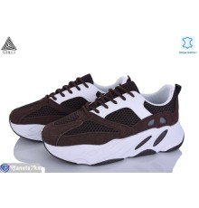 Кросівки жіночі на весну/осінь (8 пар р.36-41) коричневий  "STILLI Group"