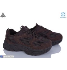 Кросівки жіночі на весну/осінь (8 пар р.36-41) коричневий  "STILLI Group"