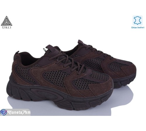 Кросівки жіночі на весну/осінь (8 пар р.36-41) коричневий  "STILLI Group"