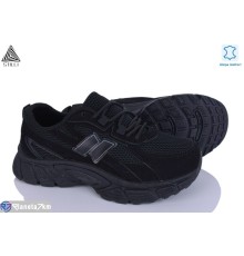 Кросівки жіночі на весну/осінь (8 пар р.36-41) чорний  "STILLI Group"