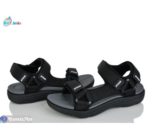 Сандалі дитячі на літо (8 пар р.31-38) чорний  "BBT"