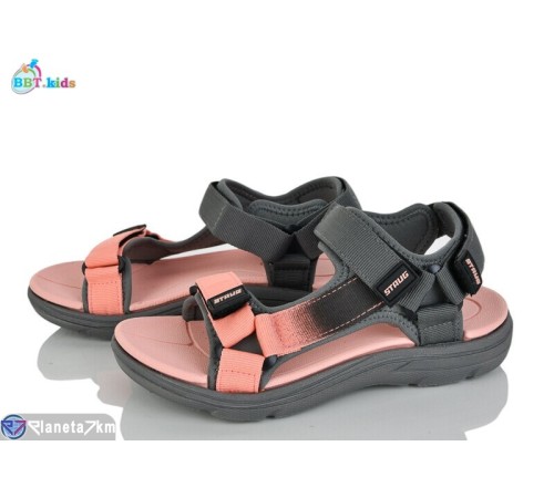 Дитячі босоніжки на літо (8 пар р.31-38) рожевий  "BBT"