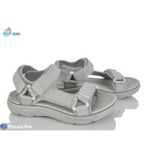 Сандалі дитячі на літо (8 пар р.31-38) сірий  "BBT"