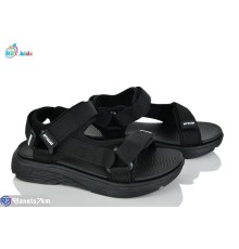 Сандалі дитячі на літо (8 пар р.31-37) чорний  "BBT"