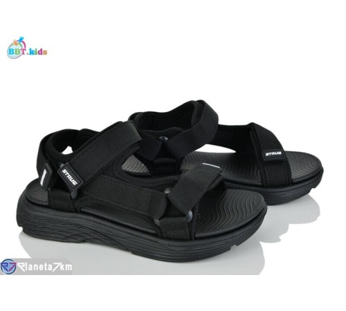 Сандалі дитячі на літо (8 пар р.31-37) чорний  "BBT"